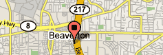 Map of the central offices